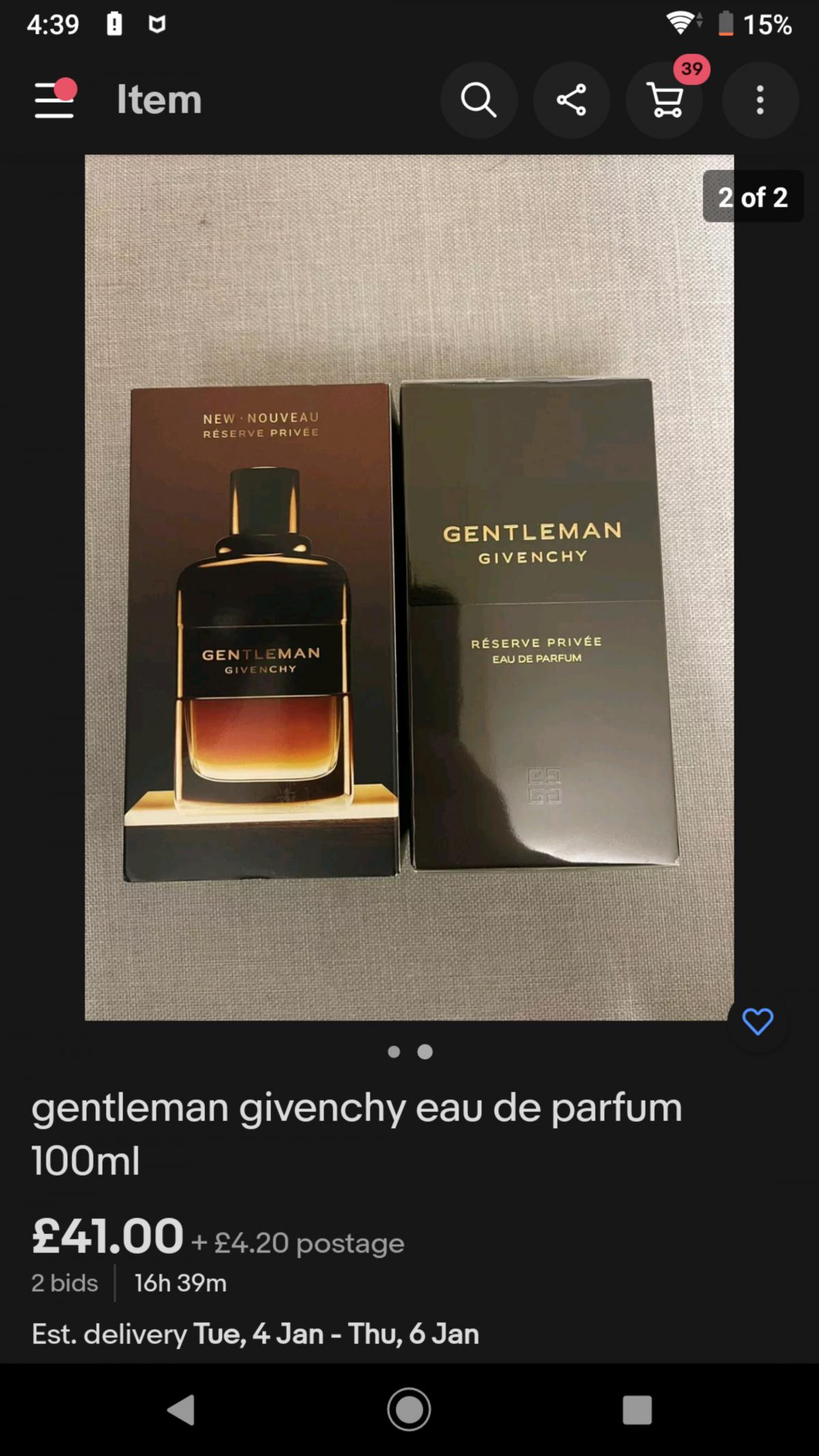 Gentleman Eau de Parfum Reserve Privée - Givenchy - Gallery 3