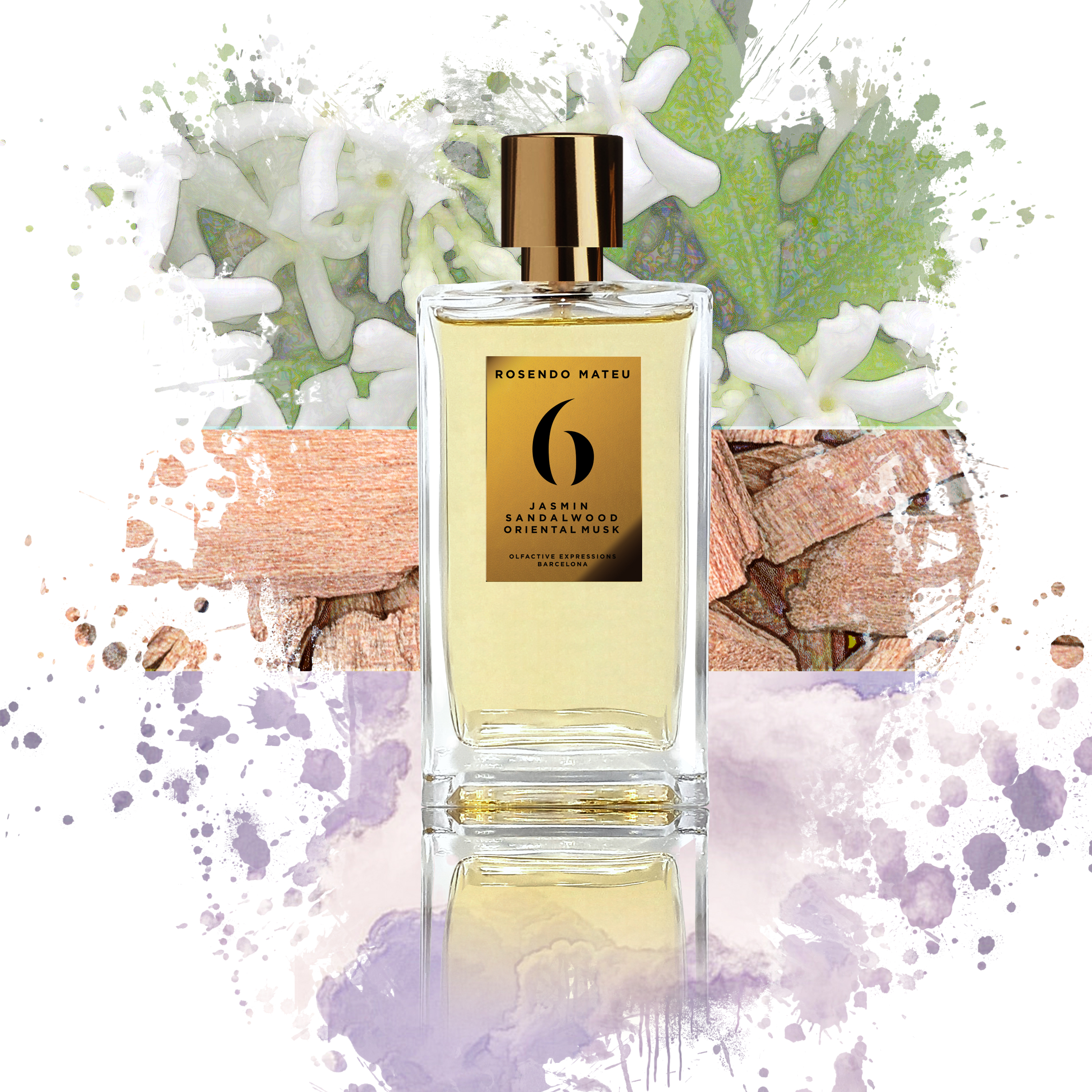 Rosendo Mateu Nº 6 Jasmin, Sandalwood, Oriental Musk - Rosendo Mateu Olfactive Expressions - Gallery 1