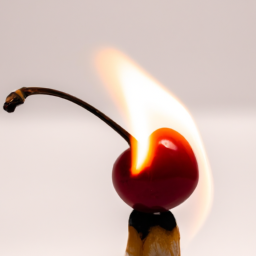 burning cherry
