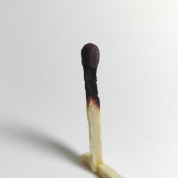 burnt match