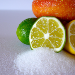 citruses with sugar