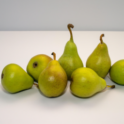 green anjou pears