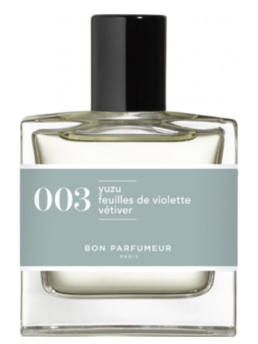 003 yuzu feuilles de violette, vétiver - Bon Parfumeur