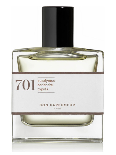 701 eucalyptus, amber, white wood - Bon Parfumeur