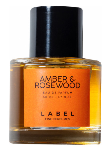 Amber & Rosewood - Label